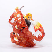 Dee Manshe GK Flame Flame Flame Pillar Purgatory Apricot Shoulang Anime Surrounding Model Decoration