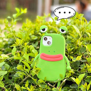 Sausage Mouth Frog Prince iPhone 14 Apple 15 Suitable 11/13 Pro Max Phone Case