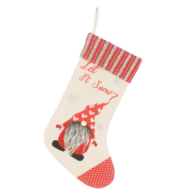 Christmas Gift Candy Bag Christmas Pendant Large Christmas Socks Christmas Decoration