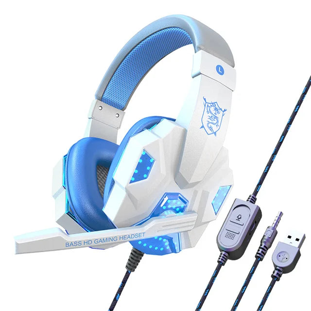 Earphones for wired laptops, dedicated earphones for gaming and esports, comfortable to wear, and head mounted gaming headphones