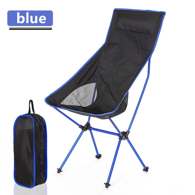 Travel Ultralight Folding Chair Superhard High Load Outdoor Camping Chair Portable Chair Hiking Picnic Seat Fishing Tools Chair