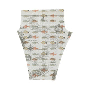 FISH AND A NAUTICAL MAP Men's All Over Print Sweatpants