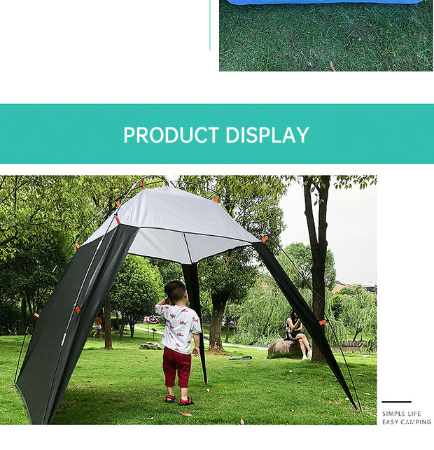 Pop Up Beach Tent Sun Shade Shelter Anti-UV Shelter Fully Automatic Folding Camping Tent