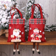 Christmas Gift Bags Christmas Candy Bags Noel Xmas Ornament Decorations Christmas Decorations For Home New Year