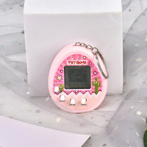 Electronic pet machine, pet egg, virtual pet development, mini handheld electronic game machine, keychain decoration