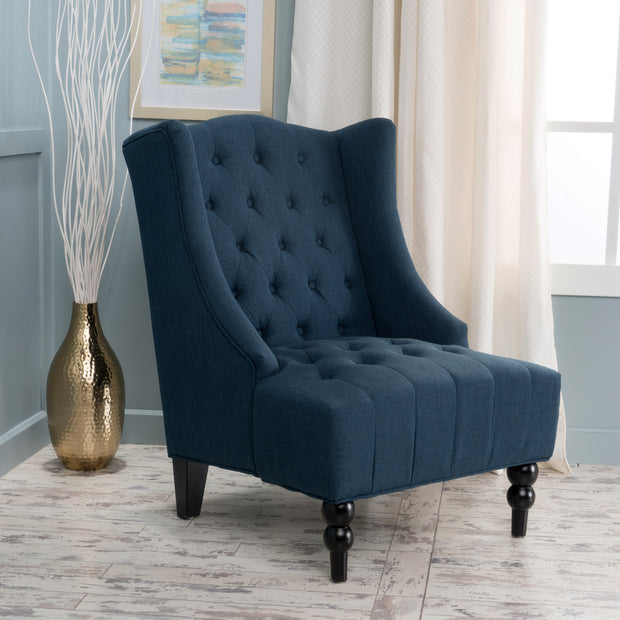 Upholstered Wingback Chair