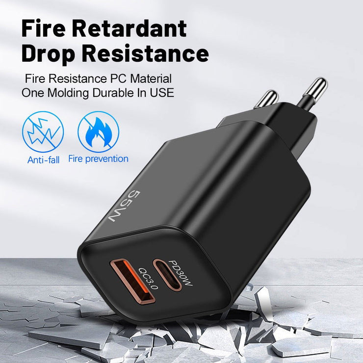 55W supports super fast charging and is fully compatible with USB+PD fast charging for mobile phone charging - Follow yourDream