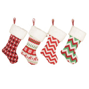 Christmas Knitted Socks Christmas Decorative Socks Candy Gift Bag Hanging Christmas Socks Hanging Gift Bag