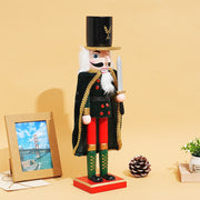 Ornament Nutcracker Doll Cloak Christmas Party Gift Study Wood