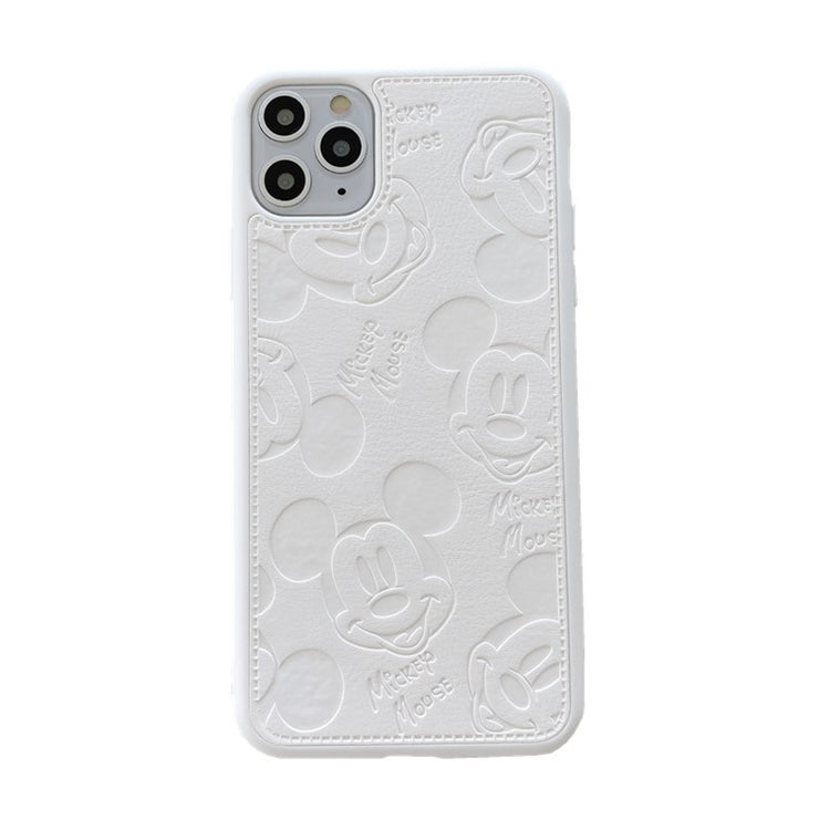 Cute Mickey Is Suitable For Apple iPhone 13pro Mobile Phone Case With Skin Sticking Protective Case And 12 Soft Case