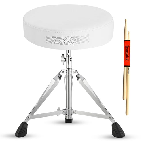 5Core Drum Throne Padded Adjustable Guitar Stool Drummer Seat for - Follow yourDream