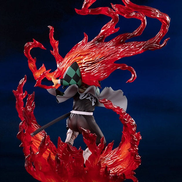 FiguartsZeroFZ Ghost Slayer Blade Handmade Charcoal Jilang Fire God God God Music Model Decoration High Quality Edition