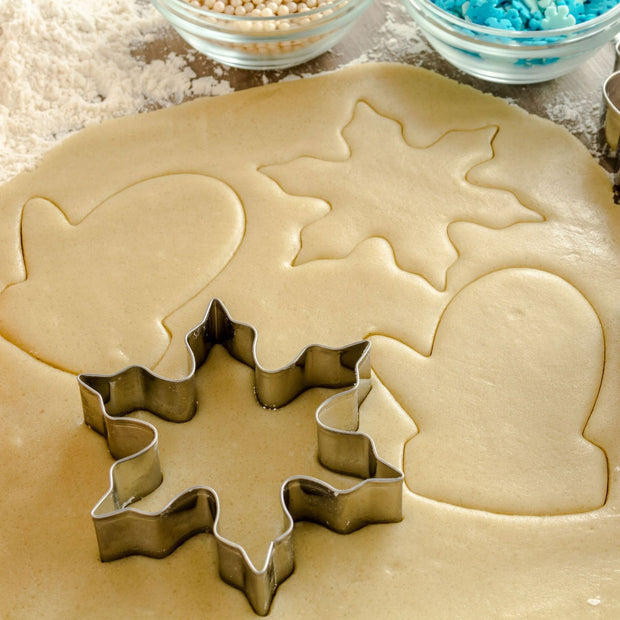 5 Christmas sets of stainless steel frosting biscuit cutting molds with multiple combinations - Follow yourDream