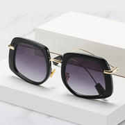 Elliptical Sunglasses Trendy Milan Fashion Show Colorful Sunglasses