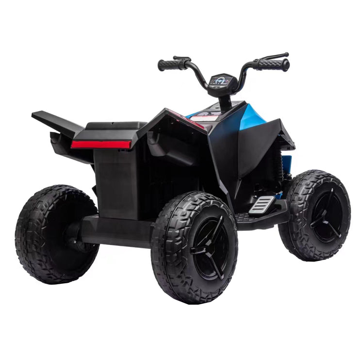 Kids ride on electric atv 3-8years Multi-Functional Touch Screen Integrated, LED Front and Rear Dazzling Lights Music