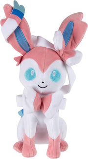 20cm Pokemon Sylveon Plush Toy Kawaii Anime Eevee Espeon Jolteon Vaporeon Stuffed Animal Doll for Children Christmas Gift