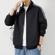 Quality men's jacket men's hooded cardigan jacket men's zipper sweatshirt loose sports casual versatile top men