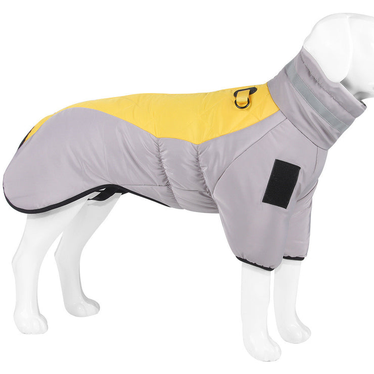 New Pet Dog Clothes Thickened With Reflective Warmth Pet Supplies