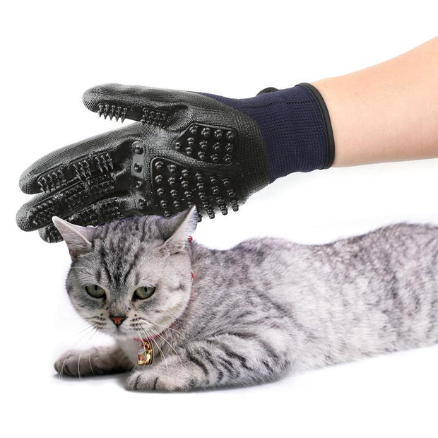 1 Pair Pet Grooming Gloves