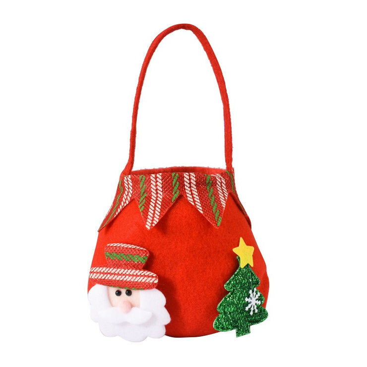 New Christmas Safe Fruit Bag Christmas Candy Bag Gift Bag Christmas Party Children's Cartoon Gift Bag