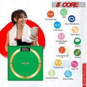 5 Core Bathroom Smart Scale for Body Weight Accurate BLuetooth Digital