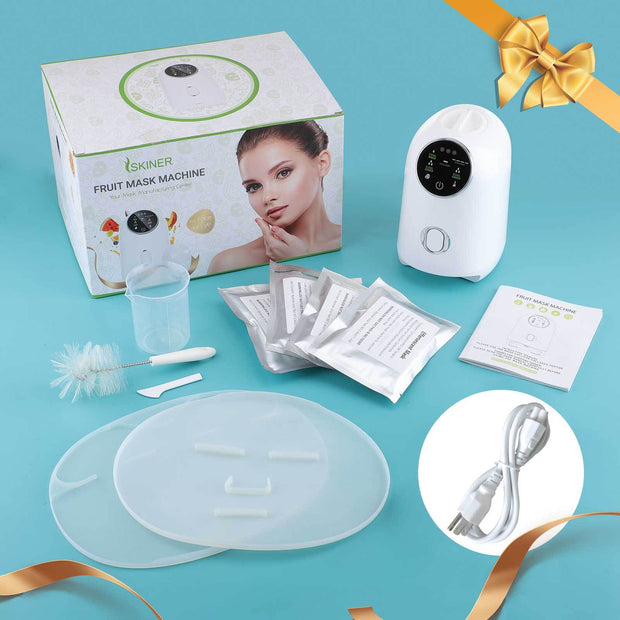 Smart LCD Touch Screen Fruit And Vegetable Mask Machine DIY Homemade Home Moisturizing Mask Machine Beauty Instrument