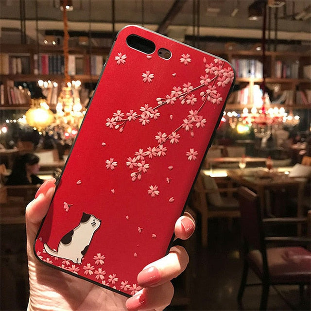 3D Emboss Christmas Cover For Xiaomi Redmi Note 4X 5 6 7 8 K20 Pro Plus 6A 7A S2 Mi A1 A2 A3 8 Lite 9 SE 9T F1 CC9 CC9e TPU Case