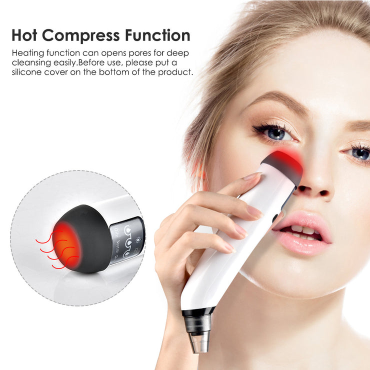 Heating Blackhead Instrument HailiCare Clean Pore Vacuum Cleansing Acne Acne Beauty Instrument