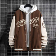 High street hooligan handsome youth men's baseball jacket men's loose casual jacket men's