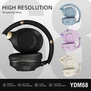 YDM68 new wireless Bluetooth headset with heavy bass gaming headset