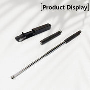 1 black outdoor walking trekking pole, lightweight telescopic trekking pole