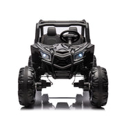 Side by Side 4x4 Ride on Off-Road Truck with Parent Remote Control, Battery Powered Electric Car w/High Low Speed