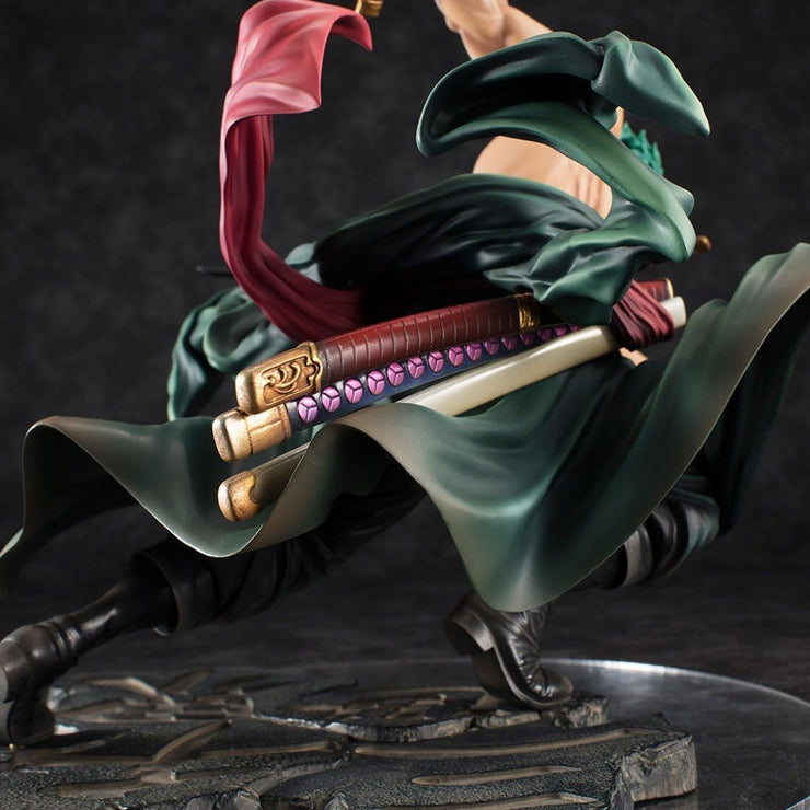 Pirate King's Three Thousand World Solon Handmade High Quality Edition Three Blade Flow Solon Anime Handmade Model Toy