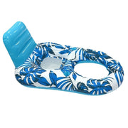 Inflatable Leisure Entertainment Pool Floating Chair Floating Sofa Large Backrest Water Mesh Bottom Pool Party