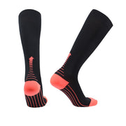 Sports socks black calf socks outdoor cycling socks compression socks skipping rope marathon long tube professional running sock