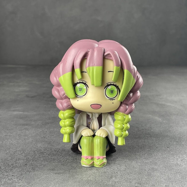 Dee Manshe Ghost Annihilation Blade Q-Edition Sitting Posture Handmade Anime Surrounding - Follow yourDream