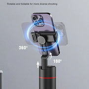 P02 Auto Face Tracking Stand 360 Rotation Phone Holder Desktop Tracking Gimbal Stabilizer Tripod for Live Vlogging Video