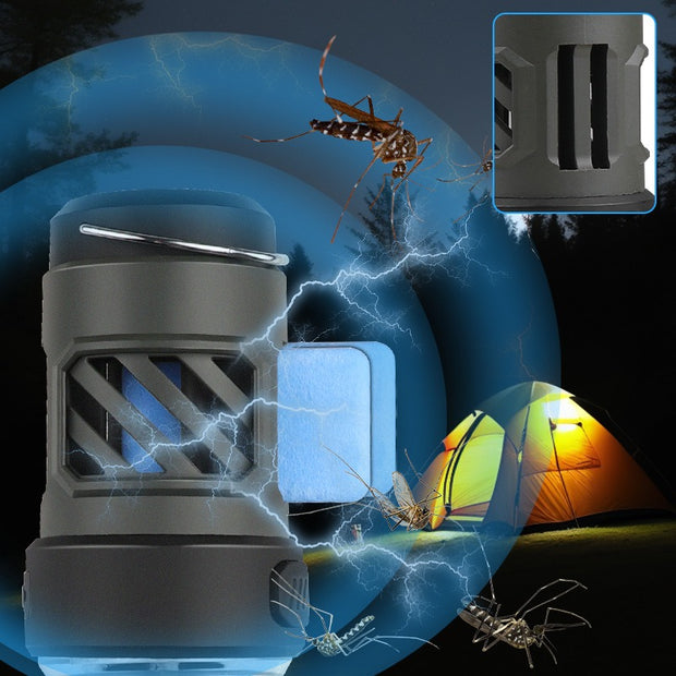 New LED mosquito repellent camping light outdoor lighting flashlight multifunctional camping light tripod camping light