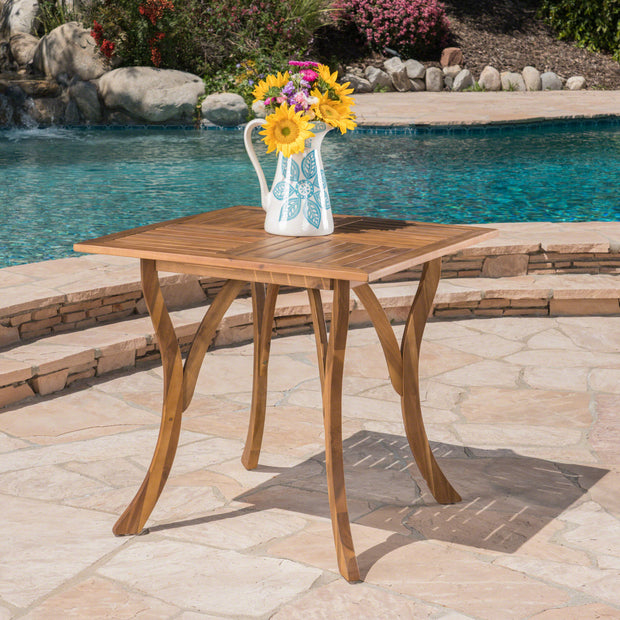 HERMOSA 31.5'' SQUARE WOOD TABLE