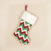 Christmas Knitted Socks Christmas Decorative Socks Candy Gift Bag Hanging Christmas Socks Hanging Gift Bag