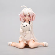 Dee Manshe Virtual Anchor Bai Shenyao Lovely Sitting Posture anime Beautiful Girls Hand Made Animation Peripheral Model