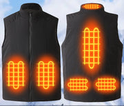 Heating vest with graphene lining, intelligent heating vest, vest clip, USB constant temperature electric heating suit