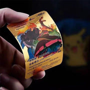 Pok é mon Gold Card Pikachu Card Spitfire Dragon VMAX Pok é mon Pok é mon PTCG English Flash Card