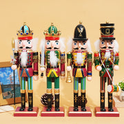 Christmas Classic Wooden Nutcracker Doll Christmas Gift Crafts Ornament