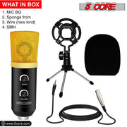 5Core Podcast Equipment Bundle Professional Studio XLR Condenser