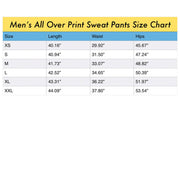 AT THE HARBOUR Men's All Over Print Sweatpants - Follow yourDream