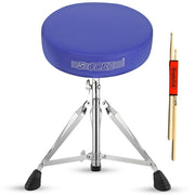 5Core Drum Throne Padded Adjustable Guitar Stool Drummer Seat for