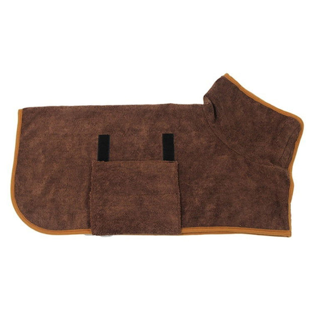 Absorbent Pet Bathrobe With Waist-wrapped Microfiber - Follow yourDream