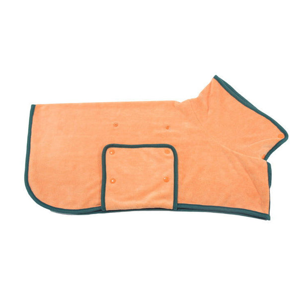 Absorbent Pet Bathrobe With Waist-wrapped Microfiber - Follow yourDream