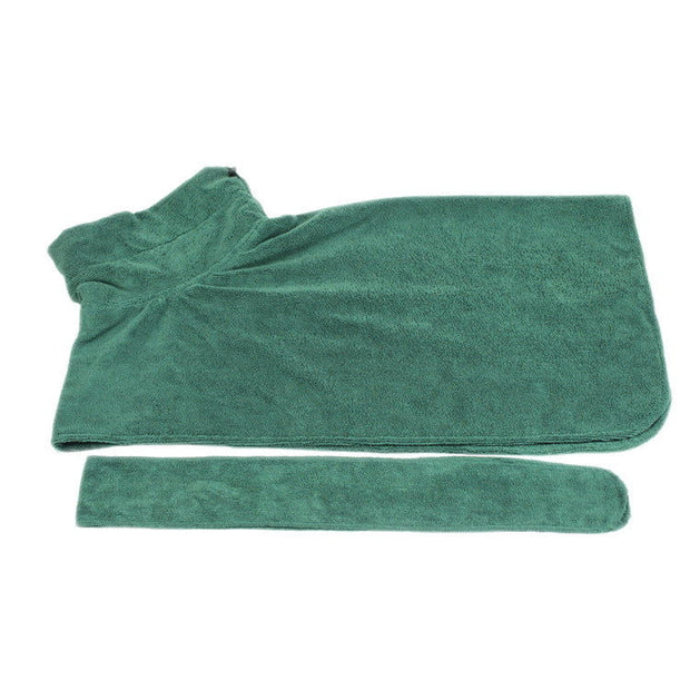 Absorbent Pet Bathrobe With Waist-wrapped Microfiber - Follow yourDream